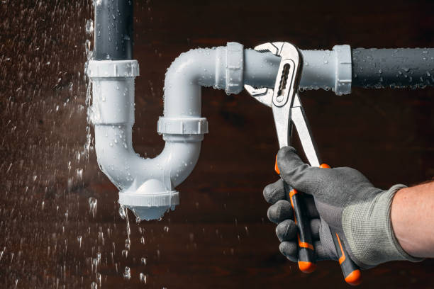 Professional Burst Pipe Repair technician working in Grandy, MN
